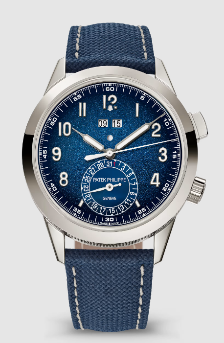 Review Patek Philippe Grand Complications Calatrava 24-Hour Alarm 5322 White Gold Replica Watch 5322G-001